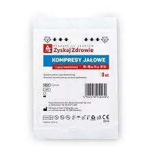 Zyskaj Zdrowie Kompresy jałowe 17-nitkowe 8W 10 cm x 10 cm 3 sztuki