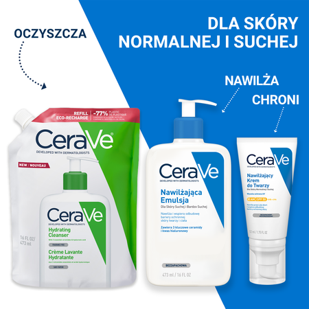 CERAVE Emulsja do mycia twarzy i ciała naw