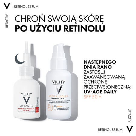 Vichy Liftactiv retinol specialist Serum na noc 30ml DATA WAŻNOŚCI 30.11.2025
