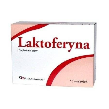 Laktoferyna 0,1g x 15 saszetek. 