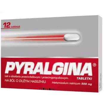 Pyralgina 500mg x 12 tabletek