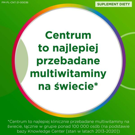 Centrum Od A do Z multiwitamina suplement diety 100 tabletek 