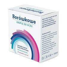 Borówkowe krople do oczu - 20 x 0,4 ml