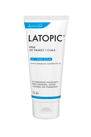 LATOPIC Krem do twarzy i ciała 75 ml