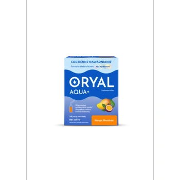 ORYAL Aqua+ Mango Marakuja 14 saszetek