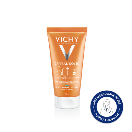 VICHY IDEAL SOLEIL Krem aksamitny do twarzy SP50+, 50ml 