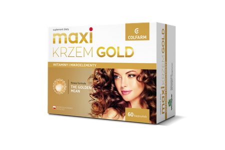 Maxi Krzem Gold x 60 kapsułek