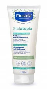 Mustela Bebe Enfant Stelatopia oczyszczający Żel dla dzieci do skóry suchej i atopowej 200 ml