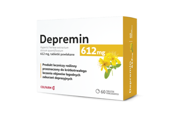 DEPREMIN 612mg x 60 tabletek powlekanych