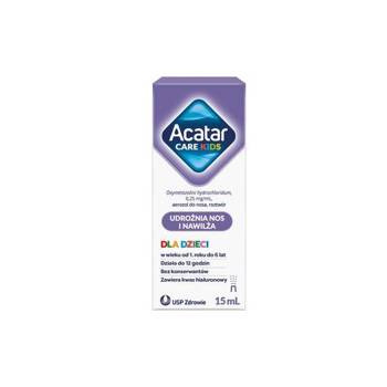 Acatar Care Kids, aerozol do nosa, 15ml