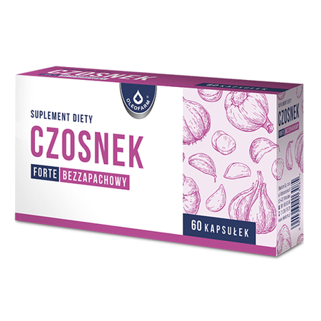 Czosnek forte bezzapachowy x 60 kapsułek