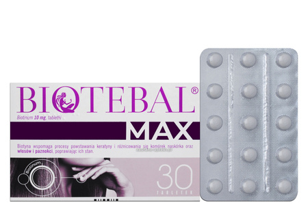 Biotebal Max 10 mg 30 tabletek