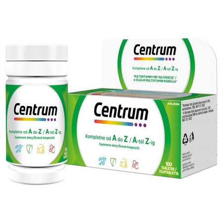 Centrum Od A do Z multiwitamina suplement diety 100 tabletek 