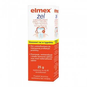 ELMEX ŻEL Z AMINOFLUORKAMI 25g