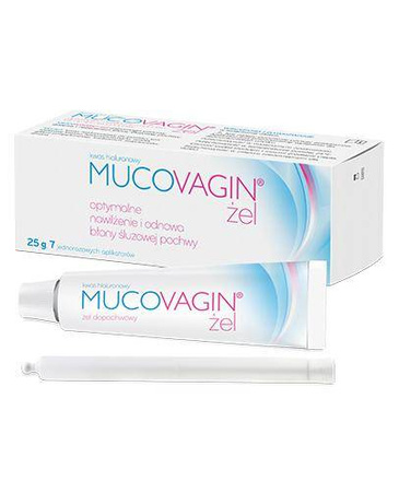 Mucovagin żel (tuba +aplikatory ) 25g