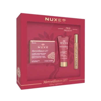 Zestaw Nuxe Merveillance Lift : Krem Liftingujący na noc 50ml + (Krem na dzień + Huile Prodigieuse® Or roll-on)