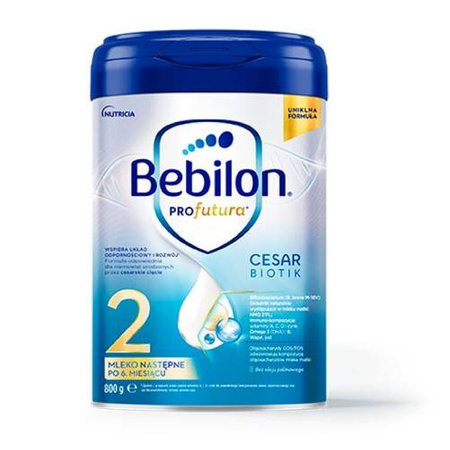 Bebilon Profutura Cesar Biotik 2 Mleko następne po 6. miesiącu, 800g