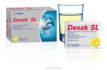 DEXAK SL 25mg x 20 saszetek