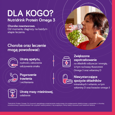 Nutridrink Protein Omega 3 o smaku mango-brzoskwinia 4x125 ml