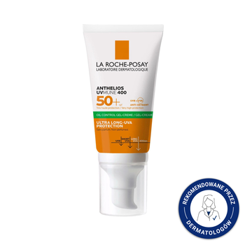 LA ROCHE-POSAY ANTHELIOS  Żel-krem SPF50+, 50ml DATA WAŻNOŚCI 31.01.2026