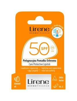  Lirene, Pielęgnacyjna pomadka ochronna SPF50, 4,6g