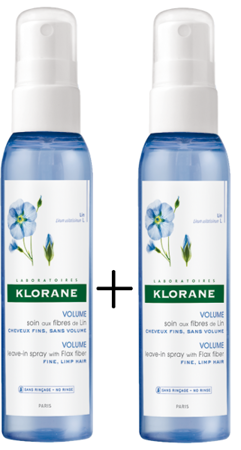 KLORANE LEN Odżywka bez spłukiwania 2 x 125ml