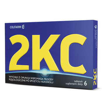 2 KC tabletki 6 tabletek