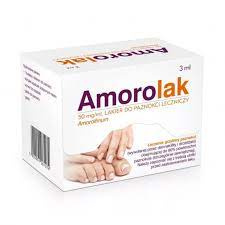 Amorolak lakier do paznokci leczniczy 0,05g/ml 3ml
