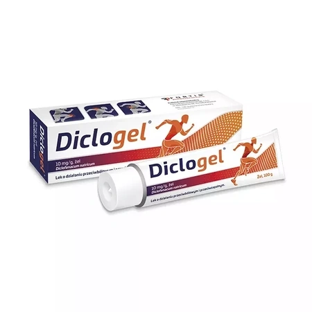 Diclogel 10mg/g żel o działaniu przeciwbólowym, 100g