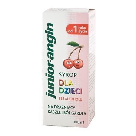 JUNIOR-ANGIN Syrop dla dzieci, 100ml