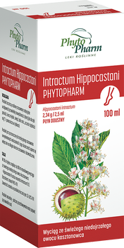 Intractum Hippocastani Phytopharm 2,34g/2,5ml, płyn doustny 100 ml 