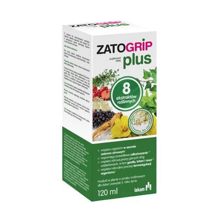 ZATOGRIP Plus syrop 120 ml