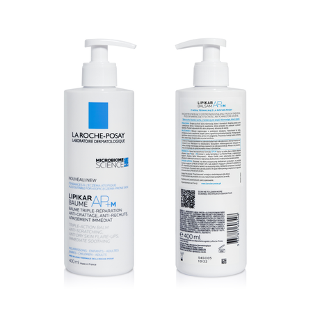 LA ROCHE-POSAY LIPIKAR BAUME AP+M Balsam regenerujący o potrójnym działaniu 400ml