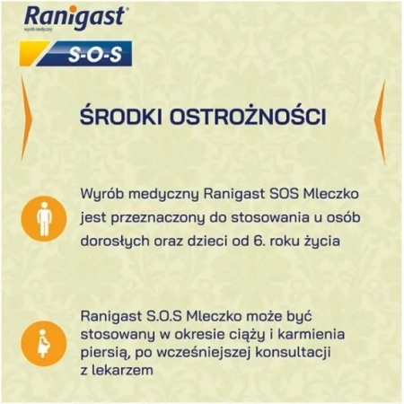 Ranigast S-O-S Mleczko 200 ml