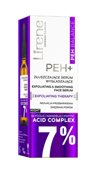 Lirene Złuszczające serum do twarzy PEH Balance Exfoliating Therapy 30 ml