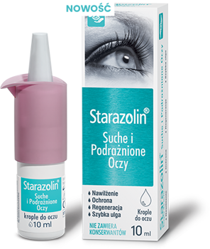 STARAZOLIN Krople na suche i podrażnione oczy 10ml