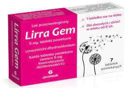 Lirra gem 5 mg x 7 tabletek powlekanych