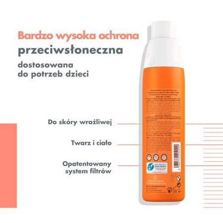 Avene Sun Spray dla dzieci SPF50+, 200ml