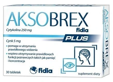 Aksobrex Plus Fidia - 30 tabletek