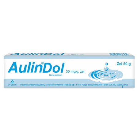 Aulindol żel 30 mg/g 50 g 