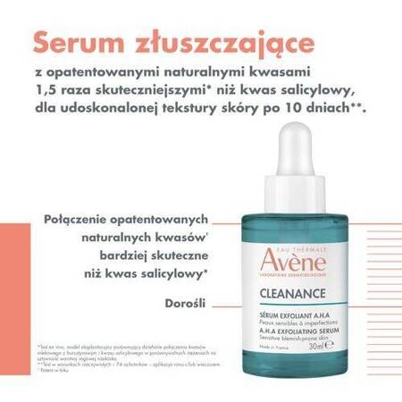 Avene Cleanance A.H.A Serum złuszczające, 30ml