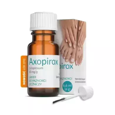 Axopirox, lakier do paznokci 80mg/g, 6,6 ml