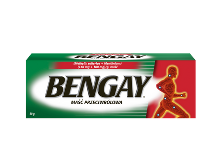 BEN-GAY (150mg + 100mg/g) Maść przeciwbólowa, 50g