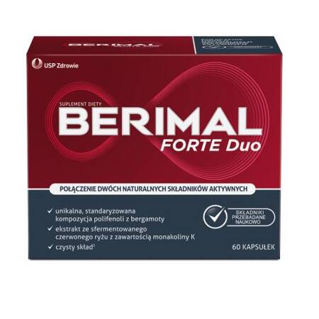 Berimal Forte Duo, 60 kapsułek