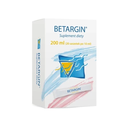 Betargin x 20 saszetek po 10 ml