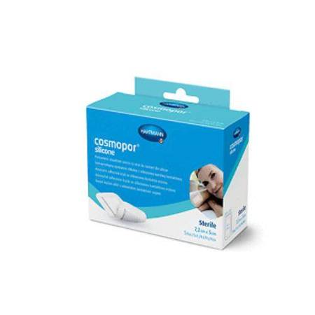 COSMOPOR Silicone opatrunek samoprzylepny 7,2x5cm, 5sztuk