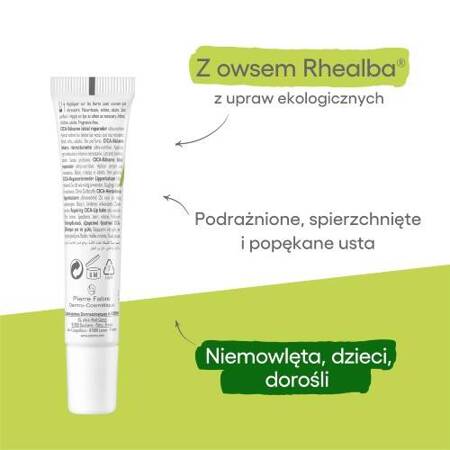 Dermalibour+Dermalibour+ Cica- Regenerujący Balsam Do Ust 15 ml