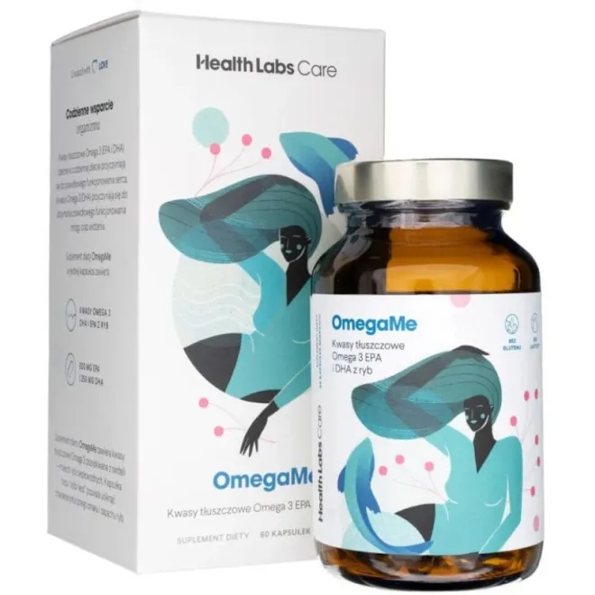 Health Labs Care, Suplement diety OmegaMe, 60 kapsułek