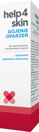 Help4skin gojenie oparzeń żel 75g 