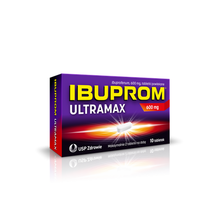 Ibuprom Ultramax 600 mg x 10 tabletek powlekanych